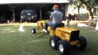 Dads homemade road grader [upl. by Peer373]