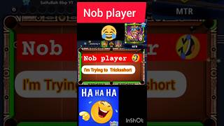 He is lol 🤣 8BallPool PoolGame Billiards SnookerSkills PlayPool 8BallMatch reels shorts [upl. by Horton71]