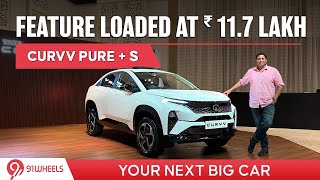 2024 Tata Curvv Pure Plus S ICE version review  Rs 117 lakh onwards with sunroof amp safety [upl. by Teagan61]