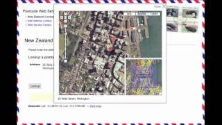 NZ Postcode web application demonstration [upl. by Dabbs]