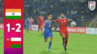 FIFA WCQ amp Asian Qualifiers India 12 Oman  Match Highlights [upl. by Docilla475]