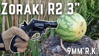 Zoraki R2 3quot Revolver 9mm RK  Showcase amp Shooting [upl. by Aznecniv916]