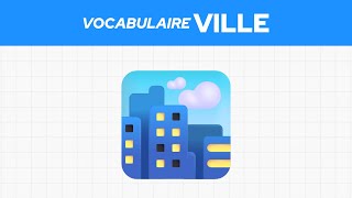 Le vocabulaire anglais de la ville 🏙️ [upl. by Hachmin]