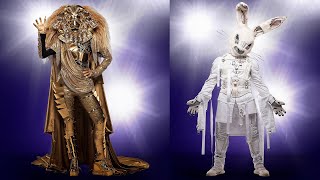 The Masked Singer The Lion And The Rabbit Revealed [upl. by Dranyar]