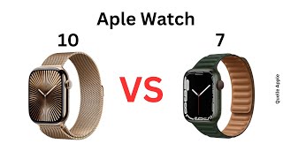 Apple Watch 7 VS Apple Watch 10 [upl. by Colier630]