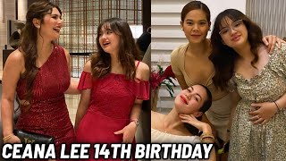 Vina Morales amp Cedric Lee Daughter Ceana 14th Birthday❤️Simpleng Salosalo Kasama Ang PAMILYA [upl. by Geof204]