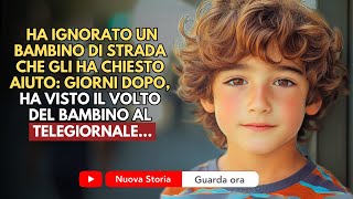 Ha ignorato un bambino di strada che gli ha chiesto aiuto giorni dopo ha visto il volto del [upl. by Nahshun]