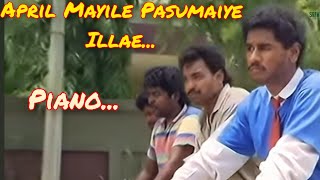 April Mayile Pasumaiye Illae  Keyboard  Idhayam Movie Song [upl. by Irat]