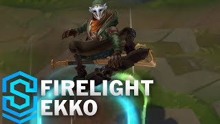 Firelight Ekko Skin Spotlight  PreRelease  League of Legends [upl. by Wilkie]