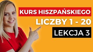 Liczby po hiszpańsku Jak zapytać o wiek  Język hiszpański dla początkujących  LEKCJA 3 [upl. by Lodie339]