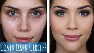 How to Cover Dark Circles and Stop Under Eye Creasing [upl. by Ahsoj]