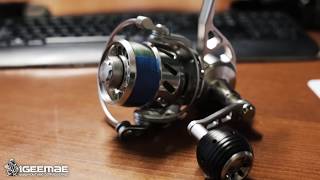 Van Staal VR150 Reel with 20 Braided Main Line [upl. by Schiff]