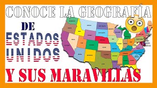 ✅✅✅La GEOGRAFÍA de ESTADOS UNIDOS✅✅✅  DOCUMENTAL 4K [upl. by Trumaine]