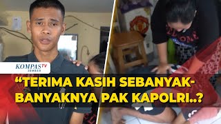 Tangis Haru dan Sujud Syukur Casis Bintara Korban Begal Usai Dapat Penghargaan dari Kapolri [upl. by Ayotas957]