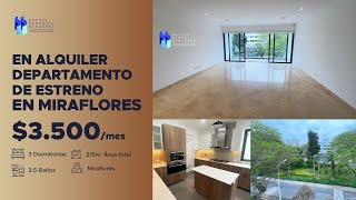 Departamento en Miraflores  Inmobiliaria Miramar [upl. by Pierpont975]