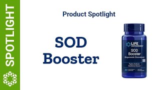 SOD Booster Superoxide Dismutase  Life Extension [upl. by Noffihc830]