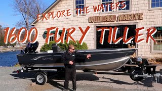 Explore the Waters Lund 1600 Fury Tiller Fishing Walkthrough  Essential Features  Woodard Marine [upl. by Boni]