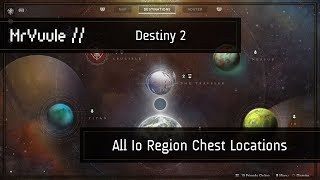 Destiny 2  All Region Chests on All Planets Golden Chests [upl. by Rebmat]