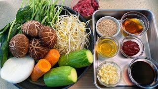 How to Make Korean Bibimbap [upl. by Sehcaep57]