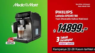 Rengarenk Şahane Cuma Geliyor Philips Tam otomatik kahve makinesi 14899TL [upl. by Molahs]