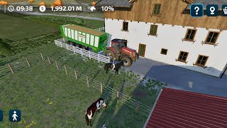 11 hr Non stop Farming Simulator 22💯 FS 23 harvester farming livestream [upl. by Eenimod17]