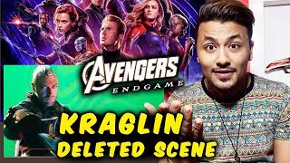 Avengers Endgame  Kraglins Scene Got CHOPPED From Final Cut [upl. by Dunton]