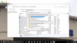 How to Turn Windows Features On or Off in Windows 10 [upl. by Sset92]