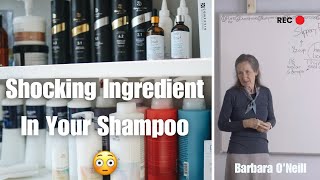 Shocking Ingredient In Your Shampoo  Hair Remedies  Barbara O’Neill [upl. by Bea]