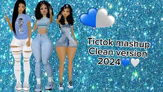 TikTok mashup clean version 💙🤍 [upl. by Aleekahs]