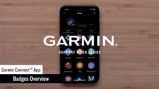 Garmin Support  Garmin Connect™ App  Badges [upl. by Farman]