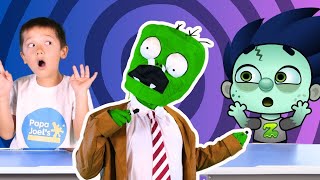 Zombie Teacher Story  Spooky School Stories by Papa Joels English [upl. by Fabi]