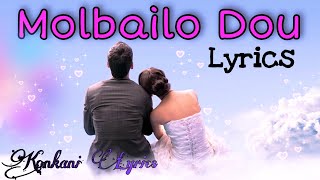 Molbailo Dou Lyrics  Konkani Lyrics [upl. by Bledsoe484]