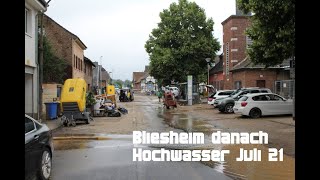 Hochwasser 17 07 21 Erftstadt Bliesheim [upl. by Annawoj]