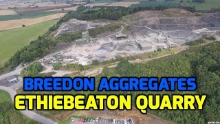 Breedon Aggregates  Ethiebeaton Quarry  DJI Phantom 3 Pro Drone [upl. by Giannini]