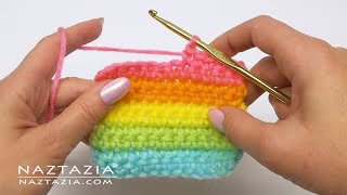 How to CROCHET for BEGINNERS  RIGHT HAND Video by Naztazia [upl. by Aslam]