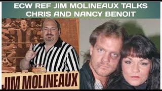 ECW Referee Jim Molineaux talks Chris and Nancy Benoit [upl. by Annasor]