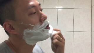 安全刮鬍刀Safety Razor 教學 How to Shave with a Safety Razor for Taiwan 2 [upl. by Nahtonoj]