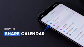 How to Share a Calendar on iPhone iOS 18 [upl. by Lauber]