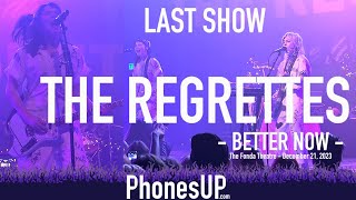 Better Now LIVE  The Regrettes LIVE  122123  Last Show Ever  Los Angeles  PhonesUP [upl. by Ezri88]