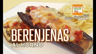 Berenjenas al horno  Cocina Vegan Fácil [upl. by Hannaoj457]