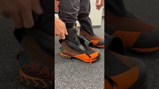 Nordwand 6000 High  crampon compatible expedition boot ASMR 🫡 [upl. by Evander]