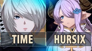 GBVSR🔥Time 2B Vs Hursix Narmaya🔥  High Level Gameplay [upl. by Nnyled400]