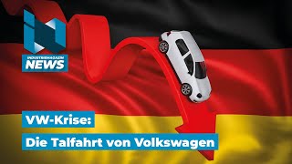 Die Talfahrt von Volkswagen Verschärfung des Sparkurses VW will erstmals Werke schließen  IM News [upl. by Orville]