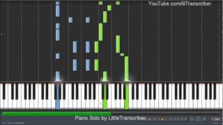 Jessie J  Domino Piano Cover by LittleTranscriber [upl. by Nerraj]