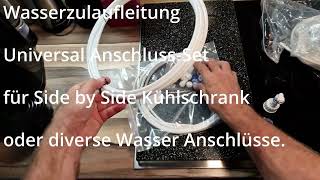 Wasseranschluss Kühlschrankzulaufleitung oder Diverse Frischwasser Verwendungen Teil III [upl. by Hofmann]