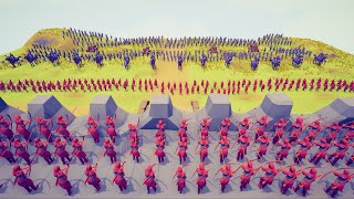 CAN 150x KING ARMY SAVE HOSTAGES  Totally Accurate Battle Simulator TABS [upl. by Coad]