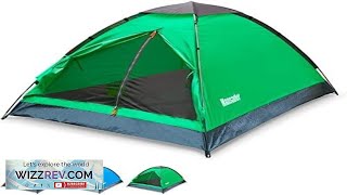 2 Person Camping Dome TentWaterproof Lightweight Portable Tents for Outdoor Camping Hiking Review [upl. by Johnsten]