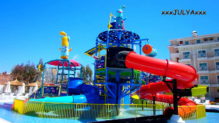 Innvista Hotel Kids water park Turkey Belek  Детский аквапарк отеля Innvista Турция Белек [upl. by Laney642]