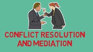 Conflict Resolution and Mediation  SKILLS YOU NEED [upl. by Annekim47]