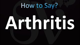 How to Pronounce Arthritis Correctly [upl. by Alahsal]